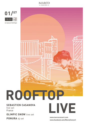 Rooftop live - Sebastien Casanova